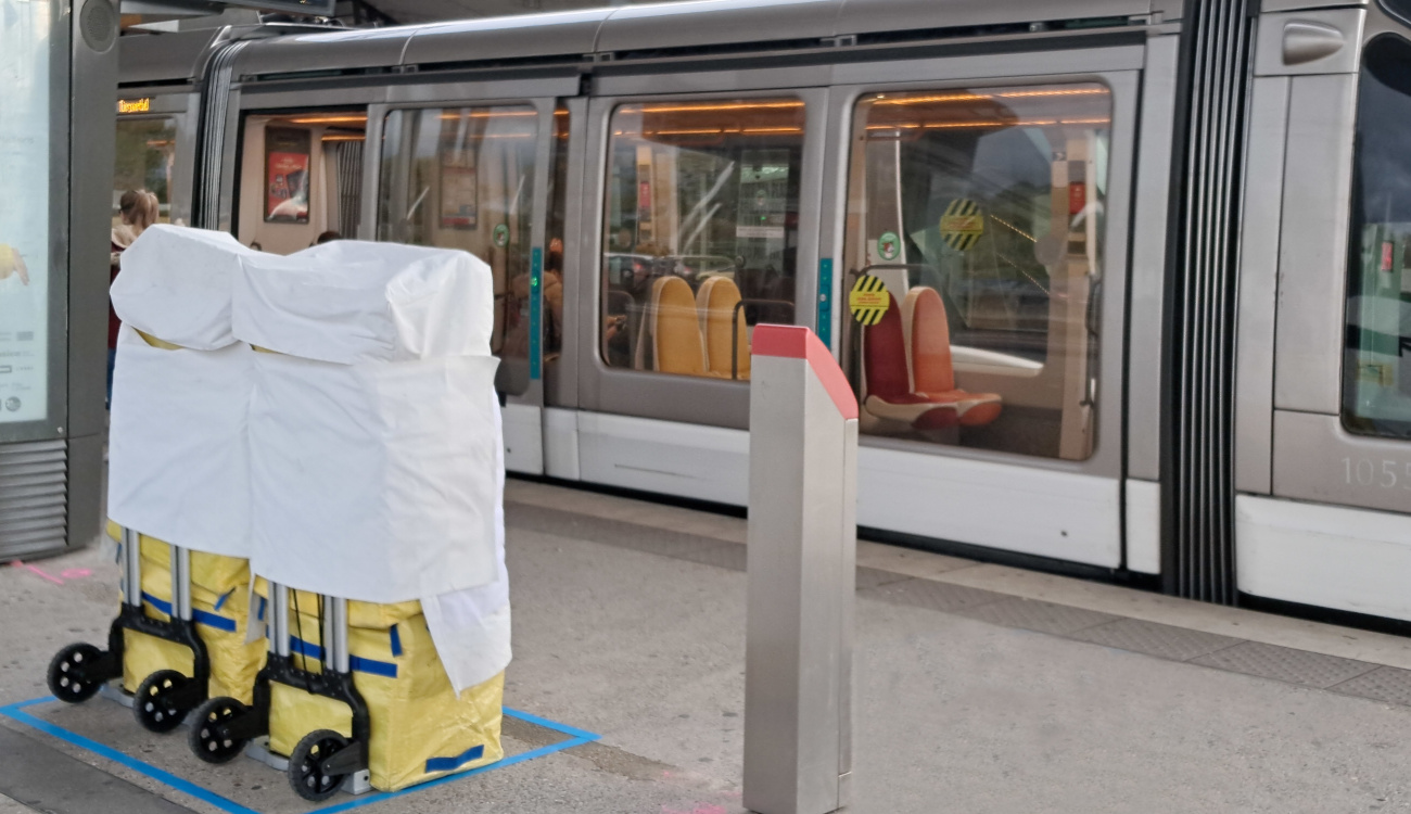 À Strasbourg, Colissimo prend le tramway