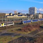 Trains en gare de Thioville ; Photo : ORT&L Grand Est