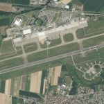 Aéroport de Strasbourg-Entzheim : Vue aérienne IGN