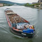 Moselle à hauteur de Pont à Mousson ; Photo : VNF - Florent Mayaud