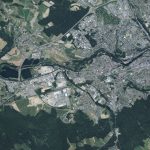 Région d'Épinal vue du ciel ; Photo aérienne IGN