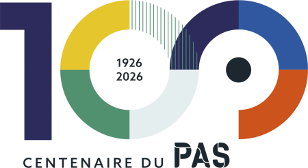 Centenaire du Port autonome de Strasbourg ; Logo : PAS